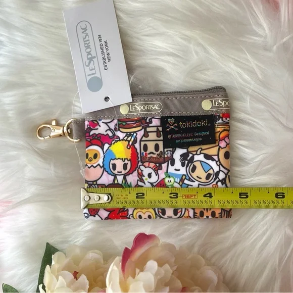 LeSportsac x Tokidoki Pouch Coin Purse Wallet - Picture 7 of 7